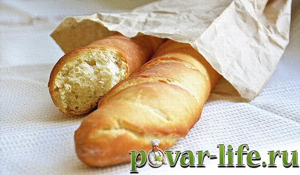 Французский багет – пошаговые рецепты в духовке и хлебопечке