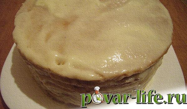 Торт «Медовик»: рецепт с заварным кремом