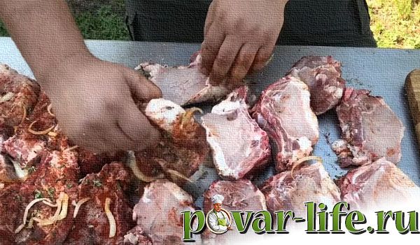 Рецепт армянского шашлыка из свинины