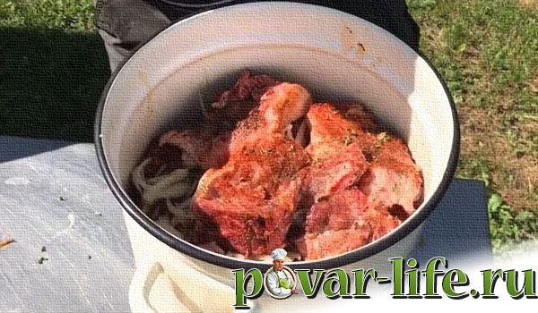 Рецепт армянского шашлыка из свинины