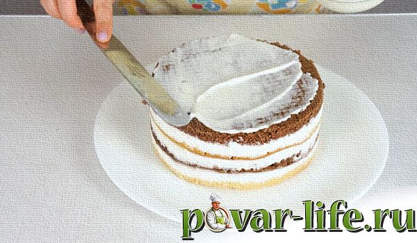 Рецепт торта «Сметанник» по королевски