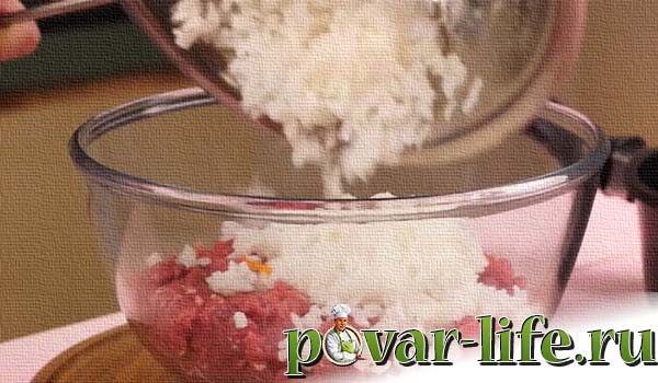 Рецепт тефтелей с рисом и подливкой
