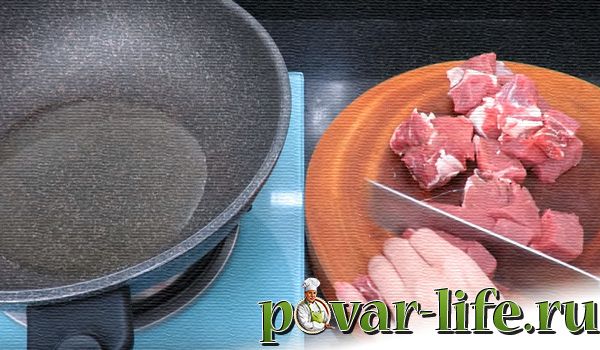 Рецепт вкусного жаркое с мясом