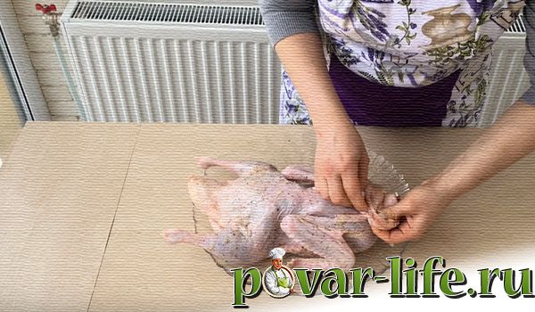 Рецепт фаршированной утки в духовке