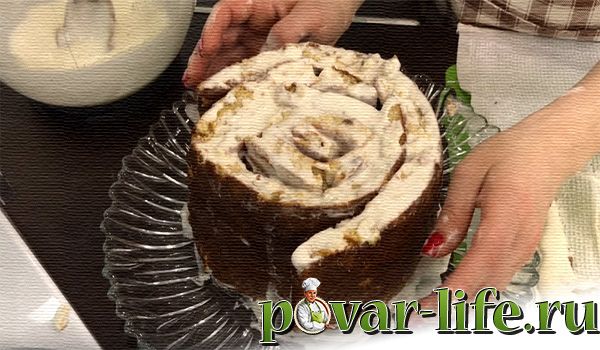 Торт "Трухлявый пень"