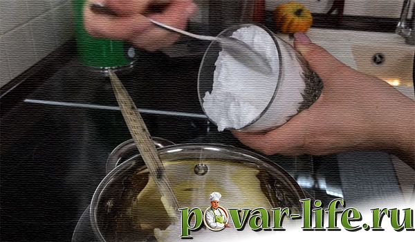 Рецепт торта "Медовик" на сковороде рецепт